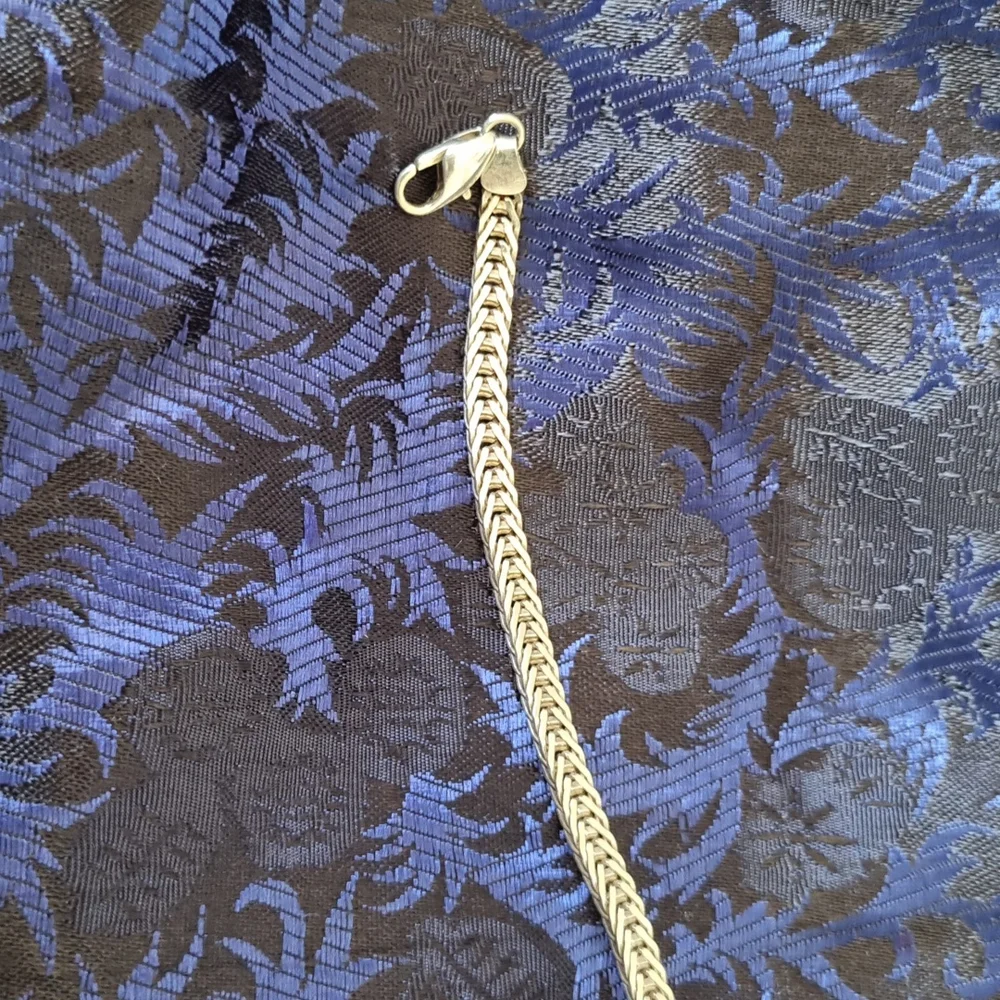 Sterling silver 1980s bracelet - Picture 2 of 3